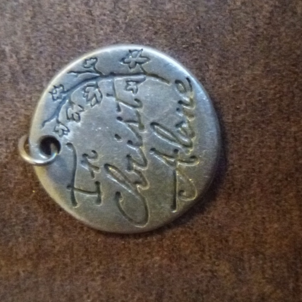 Religious Vintage BSD In Christ Alone Pendant